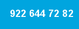 922 644 72 82 922 644 72 82